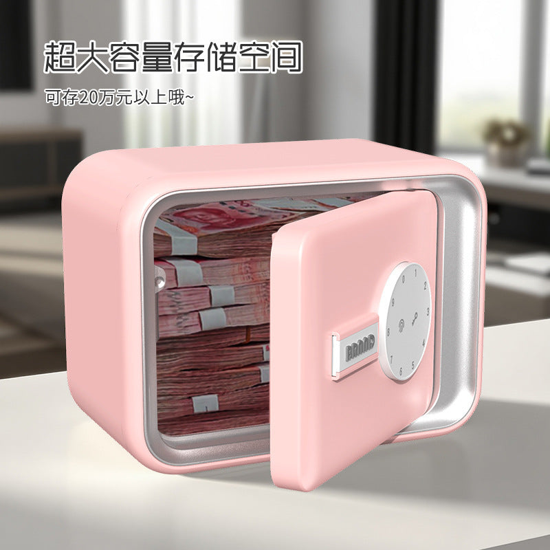 New Children's Password Piggy Bank Large Capacity Auto Bill Roller Drop-Resistant Gift for Girls