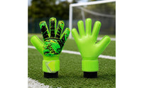 Goalkeeper Gloves with Finger Protection Guarding Soccer Goalkeeper Gloves Padded for Kids, Children