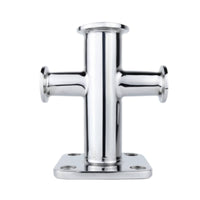 Single Cross Bitt Bollard Sturdy Cross Bitt Bollard Cleat for Boat Owners, Dock Builders, Boats, Marinas