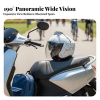 Unisex 3C Certified Four-Season Helmet Sun Protection Riding Headwear for Women, Commuters, Commuting