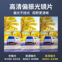 Car Polarized Anti-Glare Sun Visor