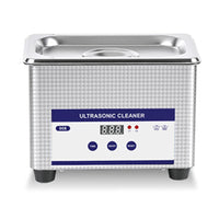 Home Ultrasonic Cleaner 0.8L for Glasses, Jewelry, Watches, and Stainless Steel Items (EU Plug)