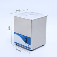 Small Ultrasonic Cleaner for Industrial, Commercial, and Home Use (EU Plug)