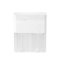 Meijiayuan SD018 Wall-Mounted Automatic Body Lotion Dispenser with Dual Heads, Adjustable Output, 650mL, Rechargeable