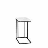 Nordic and design Semi-circular designd Side Table Minimalist Design Household Furniture Space-Saving Multi-Functional for Apartment Dwellers, property owners, TV controller Workers, Living Room, Beside Sofa, Small areas, Home Office