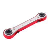 Refrigeration Wrench Twin-endedEnded Ratchet Wrench with Square Drive Reversible for Air Conditioning Repair