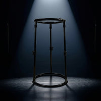 Telescopic Drum Stand Push-Button Lock Drum Stand with Circular Top Circular Support Anti-Slip for Home Practice