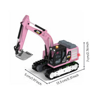1:64 Rc Digger USB-Charged Mini Digger Toy Automatic Demonstration for Kids