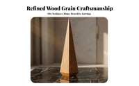 Wooden Jewelry Display Stand Solid Wood Jewelry Display Stand Elegant Design for Retailers, Retail Sellers, Boutique, Craft Fair, Roomy Wardrobe