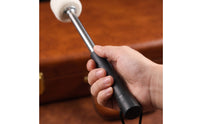 2 Pieces Drum Mallets with Wrist Cord Non-Slip Drum Mallets with Felt Heads Drumsticks for Drummers, Concerts