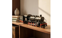Steam Railway ModelHandmade Vintage Train Ornament Industrial Influenced Metal Locomotive Model for Home Decoration