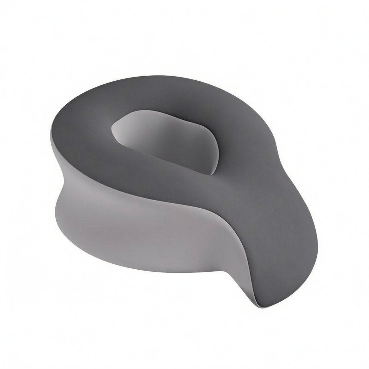 Contoured Prone Massage Pillow Breathable Memory Foam Face Pillow Hollow Center Massage Face Cradle