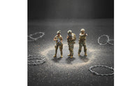 3 Pieces 1:64 people Model Set High Detail Resin Miniature