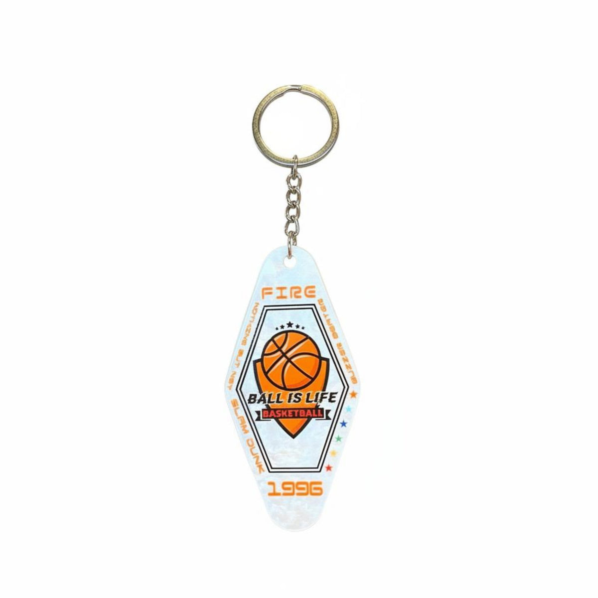 Creative Design Gem Shaped Key Identifier Lightweight Gem Shaped Key Fob Long-Lasting for Students, Teenagers, Gifting, Car Keys