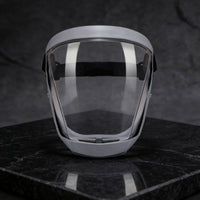 Transparent Full-Face Visor Clear Face Visor with Headband Adjustable Safeguarding Visor Reusable for Spraying