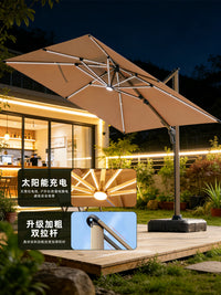 Square Roman Umbrella for Outdoor Patio, Garden, Villa, Market Stall