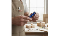Flush Trim Router Bit with Top and Bottom Bearing Blue-Coated Flush Trim Bit Smooth Tool for Carpenters