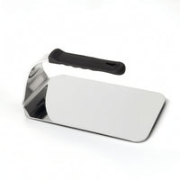 Meat Press with Silicone Handle Rectangular Burger Press Flat for Grill Masters