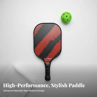 Lightweight Pickleball Paddle Long-Lasting Pickleball Racket Shock Absorption for Intermediate Players, Beginners, Competition, Outdoor Play