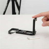 L-Bracket CNC Exact Machined Quick Release L-Plate Portrait Plate Lightweight Hollow Design for Studio Photography