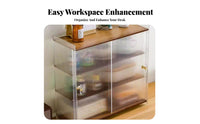 configurable Desk Organizer Multi-Tier Design Desk Hutch Corneraccommodating for Students