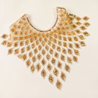 Collar Applique Decorative Neckline Applique Shimmering for Dresses, Designers