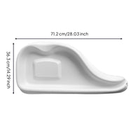In-Bed Hair Wash Convenient Basin to Use Bed Shampoo Basin Quick Drain Bedside Shampoo Bowl for Elderly, Postpartum Women, Hospital