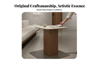 Curved Billow Sofa Wabi-Sabi Inspired Deep-Seat Frameless Sofa Minimalist Aesthetic Non-Slip Bottom for Families