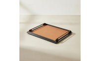 Tabletop serving Tray Versatile Tray with Handles Minimalist for Vanity, Living Room, Bedroom