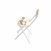 Foldable Backrest Chair Space-Saving space-efficient Seat with Backrest InstallationNo Assembly Required Household Furniture Portable for Small Apartment Dwellers, Home Office Users, Students, Study Room, Dormitory