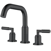 3 Hole Washroom Faucet Deck Mounted Tap Modern Hardware for Washroom
