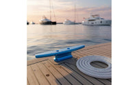 6 Inch Aluminum Boat Cleat Rust-Resistant Cleat Heavy Duty Marine Hardware for Dock