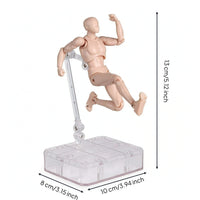 DIY Figure Model Kit Articulated Poseable Art Mannequin Intercambiable