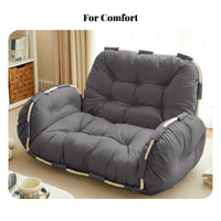 Space-Saving Design Adjustable Tatami Sofa Bed Luxuriously Soft and Comfortable Convertible Lounger Chair Thickly Padded Indoor Furniture No Assembly Required for Apartment Dwellers, Overnight Guests, Bay Window, Small Apartments, Dorm Room
