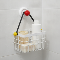 Dopamine Iron Mesh Storage Basket for Bathroom Vanity Skincare and Cosmetics