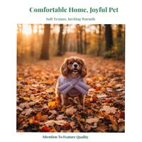 Dog Vest, Comfy Pet Pullover Jacket, Winter