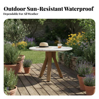 3 Pieces Waterresistant 3-Piece Woven Rope Conversation Set sun-resistant Outdoor Furniture All-Weather Patio Furnishing UV-Resistant for Guesthouse proprietors, Apartment Dwellers, Balcony, Courtyard, Garden, Backyard