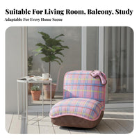 Ergonomic supportrest rotate Barrel Chair Modern Design Indoor Seating comfortable Feel Household Furniture dense Foam padding for Readers, Homeowners, New Mothers, Balcony, Living Room, Bedroom, Lounge Area