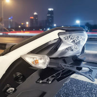 Motorcycle Vehicle Registration Plate Holder Long-Lasting Carbon Steel Rear Vehicle Registration Plate Bracket Mudguard Remover