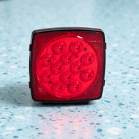 Square LED Multi-Function Trailer Set Easy to Install Vehicle Lighting for Boat