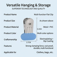 Stainless Steel Windproof Laundry Clips, No Flat Mouth Clothes Clips for Clothes, Garment Clips for Clothes , General Household Clips