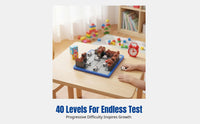Urban Blockade Mind Game, Logic Training, Cartoon Pieces, Educational Toy for Children, Shared Enjoyment