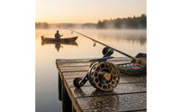 Foam Grips Micro Lead Fishing Reel Lightweight Compact Design Fishing Reel Fluid Retrieve