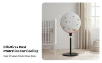 Electric Fan Cover Dustproof Washable Fan Protector Thickened Material for Families with Children, Homeowners, Bedroom, Living Room, Nursery