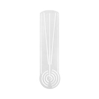 Concentric Circles Mandala Template Translucent Mandala Ruler Cut-out Slots Circle Guide Ruler Plastic