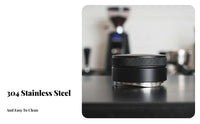 304 Stainless Steel Espresso Tamper Improves Consistency Espresso Distribution Tool Easy to Clean for Baristas