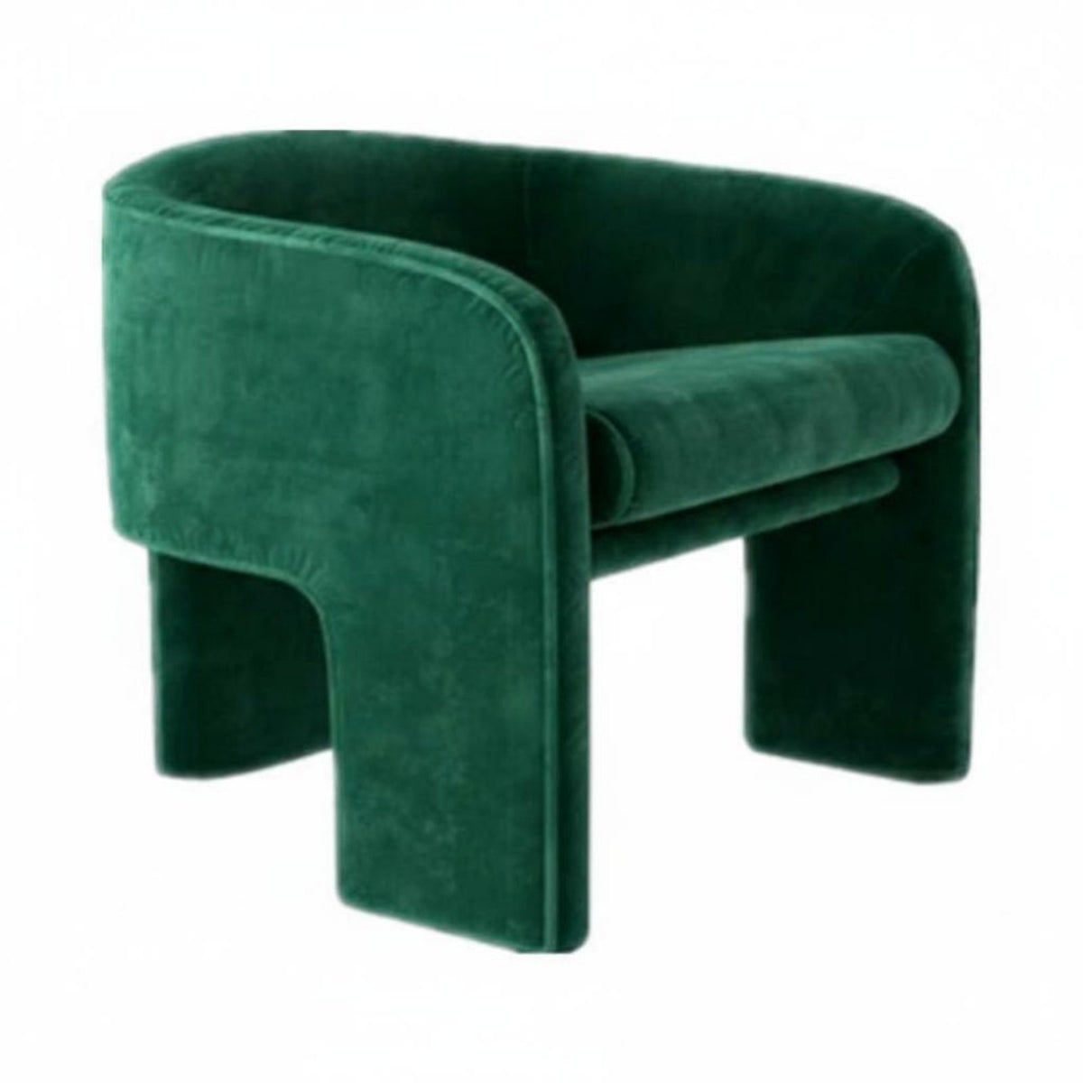 Nordic design Curved spine Armchair Modern Minimalist Single Sofa Light Luxury Lounge Chair Comfortable spinerest for Interior Designers, Business Owners, Living Room, Hotel Lobby, Reception Area, perusing corner
