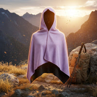 Hooded Sun Cape Quick-Drying Translucent Cape Perforated