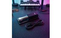 Universal Compatibility Keyboard Modulation Pedal 2 in 1 Keyboard Volume Pedal Polarity Switch Audio Gear No Battery Needed for Stage, Studio