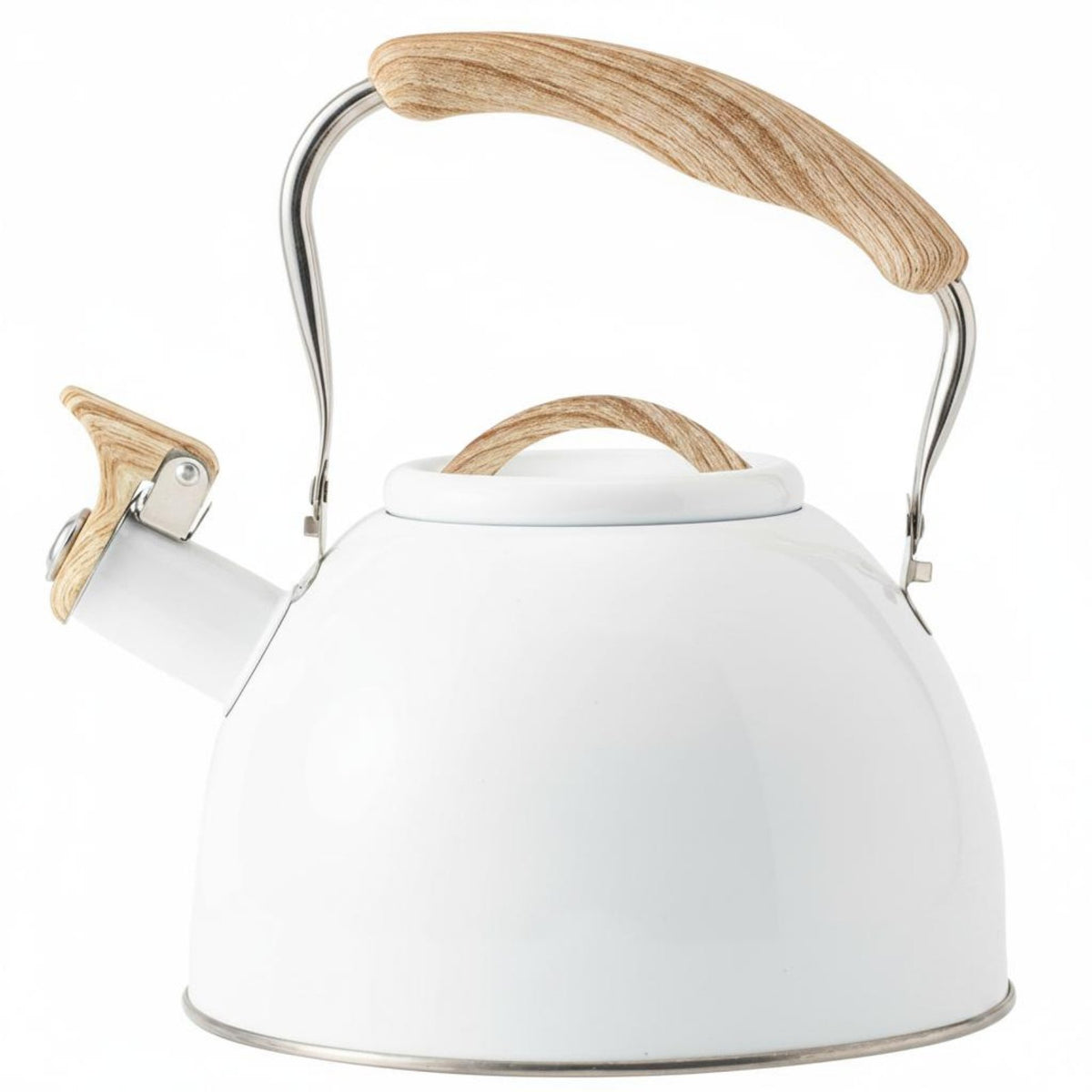 Singing Kettle All Stovetops Compatible Stainless Alloy Beverage Kettle Rust Resistant Stovetop Teapot for Kitchen